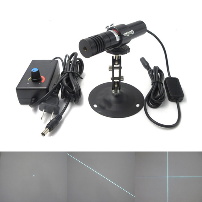 488nm 60mw Sky Blue Laser module Adjustable focus Dot/Line/Crosshair - Click Image to Close